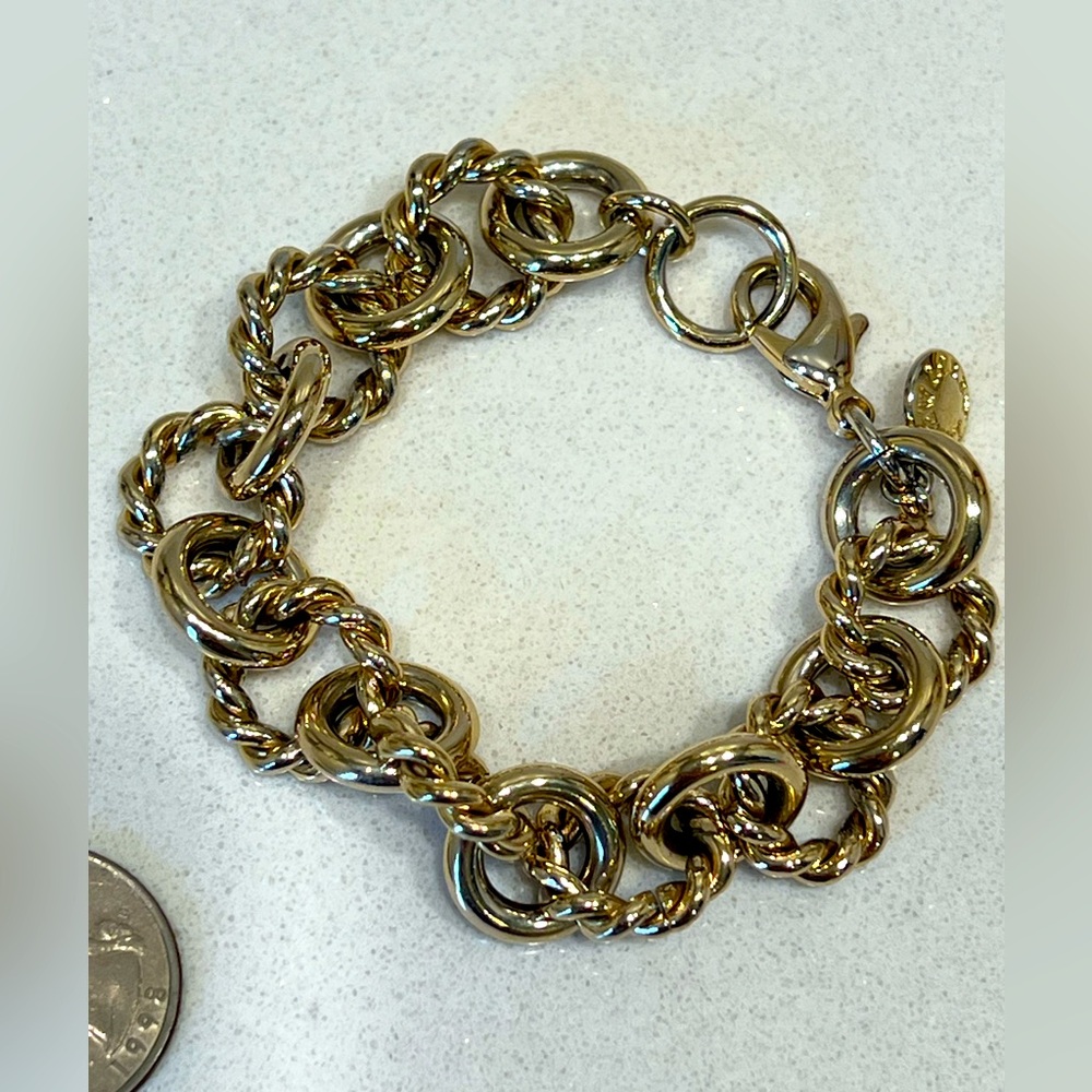 J.Crew Chunky Rope Link Bracelet